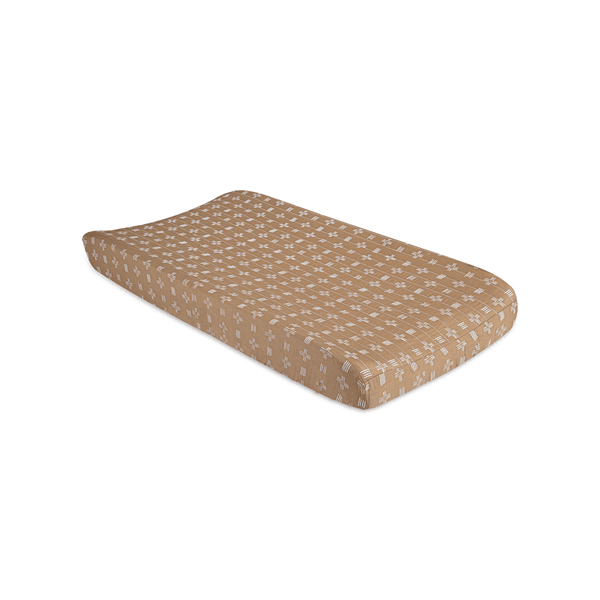 Crane - Crane Ezra Quilted Change Pad Cover - Copper Dash