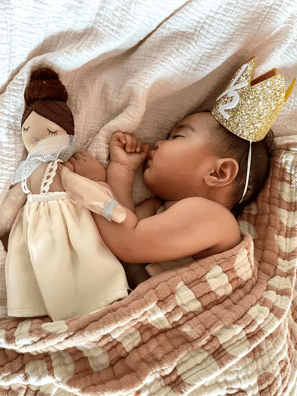 Crane - Crane Jacquard Baby Blanket Copper Moon Phase - Kendi