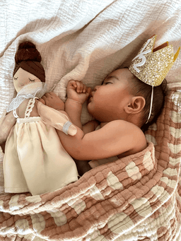 Crane - Crane Jacquard Baby Blanket Copper Moon Phase - Kendi