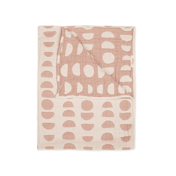 Crane - Crane Jacquard Baby Blanket Copper Moon Phase - Kendi