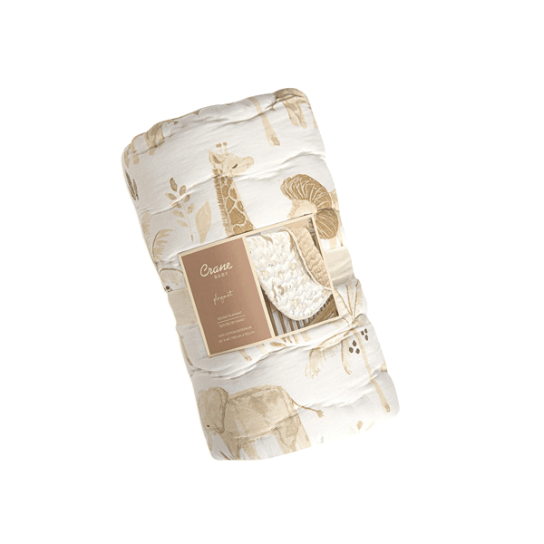 Crane - Crane Kendi Quilted Baby Playmat - Safari