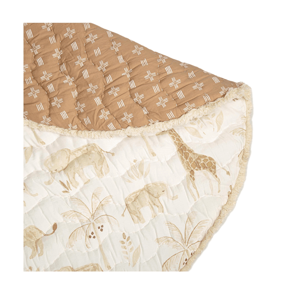 Crane - Crane Kendi Quilted Baby Playmat - Safari