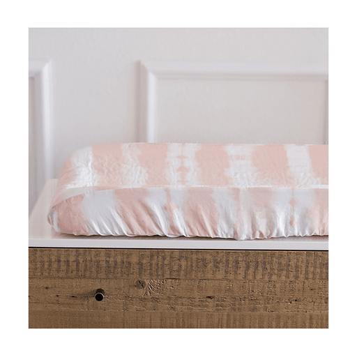 Crane - Crane Parker Baby Changing Pad Cover - Pink Tie-Dye