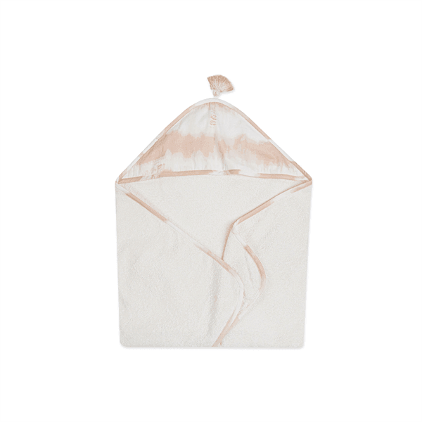 Crane - Crane Parker Hooded Towel - Pink Tie Dye Print