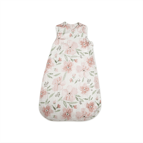 Crane - Crane Parker Wearable Blanket 0-9 mo.Muslin - Floral