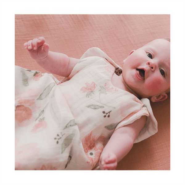 Crane - Crane Parker Wearable Blanket 0-9 mo.Muslin - Floral