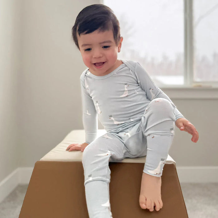 Gunamuna 2-in-1 Convertible Bamboo Baby Footie | Sizes 0 to 24m