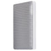 D.O.M 2-in-1 breathable slumber crib mattress shown standing upright with a gray dotted cover.