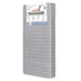 Dream On Me 2-in-1 breathable slumber crib mattress standing upright with product label visible.
