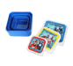 Danawares - Danawares Avengers Set Of Square Lunch Boxes, 3 Units