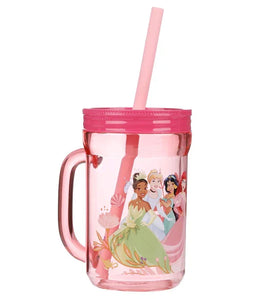Danawares - Danawares Disney Princess Mason Jar Tumbler with Straw & Handle