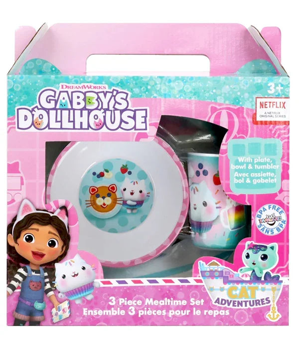 Service de table 3 pièces Danawares Gabby's Dollhouse | Amusant et ...