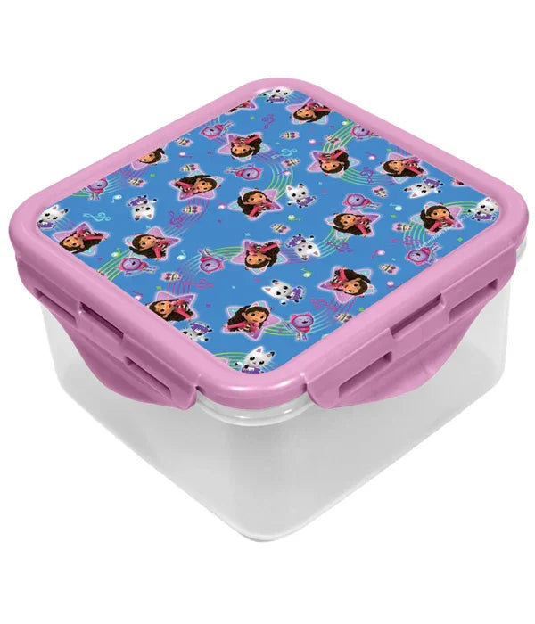 Danawares - Danawares Gabby's Dollhouse Children's Square Sandwich Box