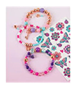 Danawares - Danawares Make It Real Blooming Creativity Beaded Charm Bracelets