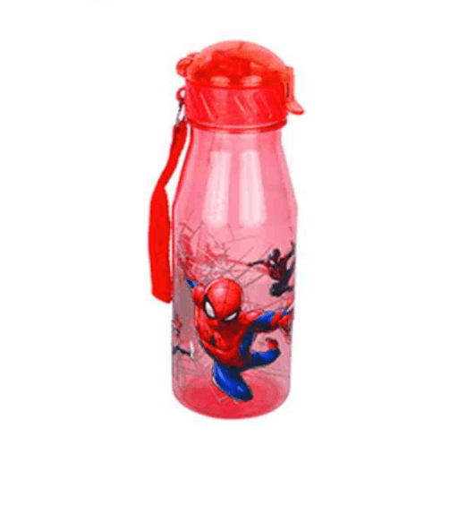 Danawares - Danawares Spider-man Dome Cap Bottle With Straw