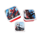 Danawares - Danawares Spiderman Square Lunch Box Set, 3 Units