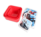 Danawares - Danawares Spiderman Square Lunch Box Set, 3 Units