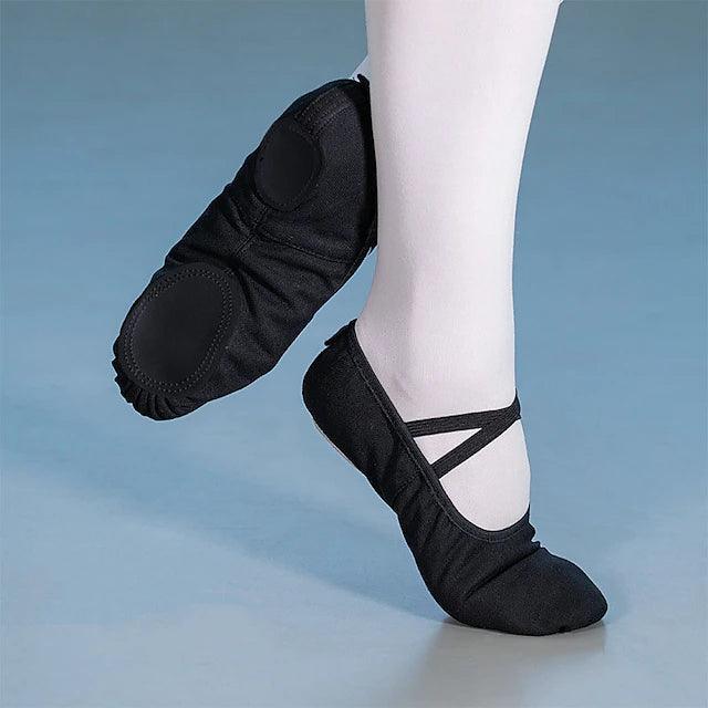 Danshuz® - Danshuz 497 Adult Canvas Stretch Ballet Shoes
