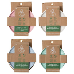Day in Day Out - Day in Day Out Eco-Friendly 6 in. Plate Set - 4 Pack