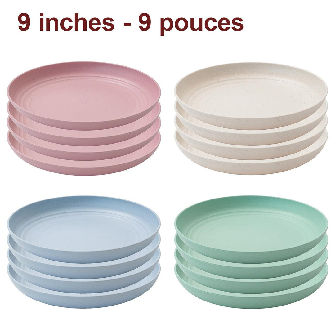 Day in Day Out - Day in Day Out Eco-Friendly 9 in. Plate Set - 4 Pack