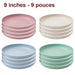 Day in Day Out - Day in Day Out Eco-Friendly 9 in. Plate Set - 4 Pack