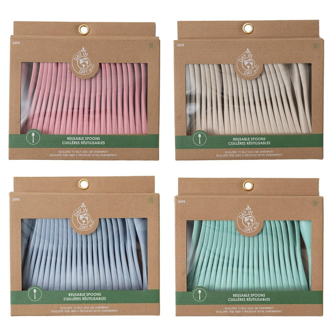 Day in Day Out - Day in Day Out Eco-Friendly Spoons - 24 Pack