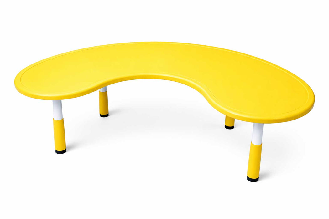 Table de jeu pour centre de garde en forme de haricot