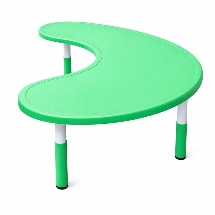 Table de jeu pour centre de garde en forme de haricot