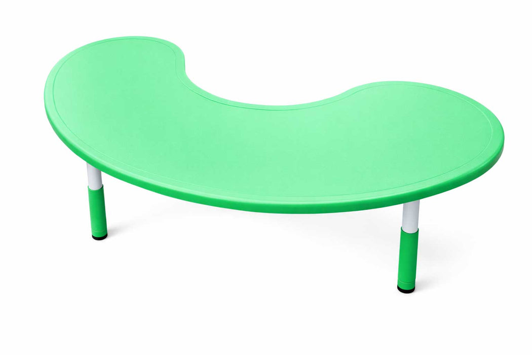 Table de jeu pour centre de garde en forme de haricot