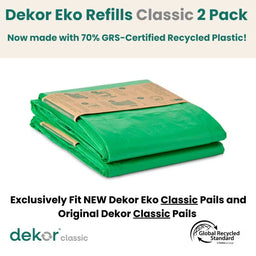 Dékor® - Dekor Eko Classic Diaper Pail Refills | 2 Pack
