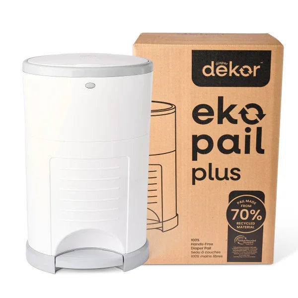 Dékor® - Dekor Eko Plus Diaper Pail | White