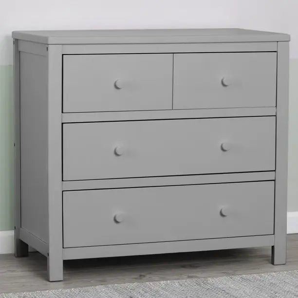 Commode de chambre d'enfant à 3 tiroirs Delta Children - Gris