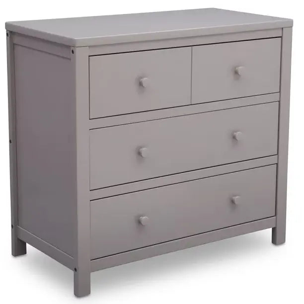 Delta Children 3 Drawer Nursery Dresser - Grey