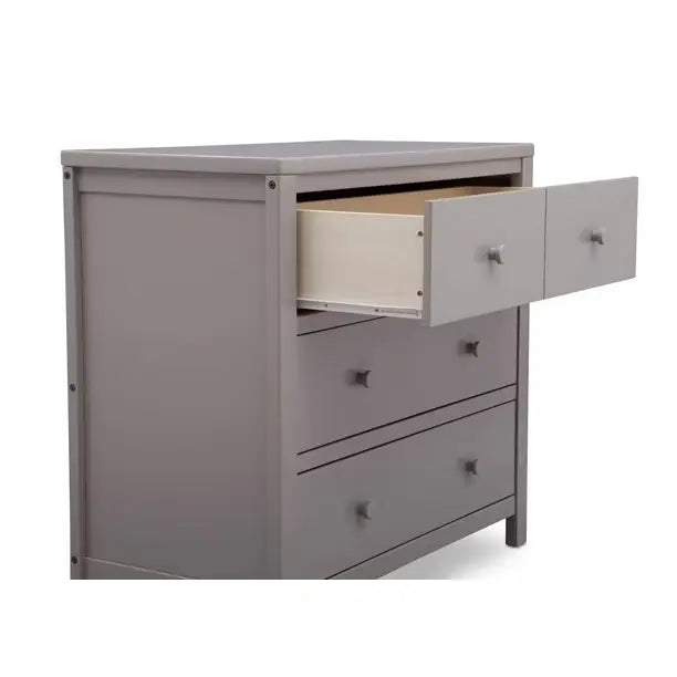 Delta Children 3 Drawer Nursery Dresser - Grey