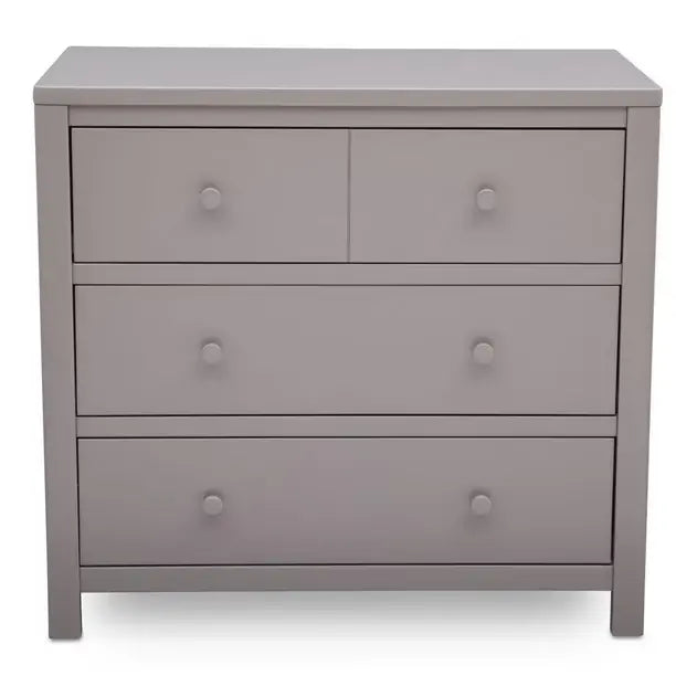 Delta Children 3 Drawer Nursery Dresser - Grey