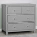 Delta Children - Delta Children 3 Drawer Nursery Dresser - Grey