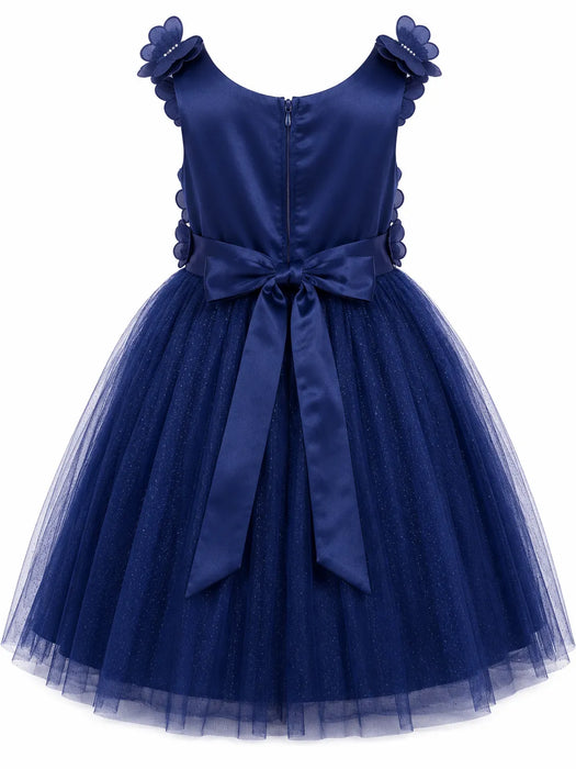 Kids Energy® Robe de soirée papillon fleurie pour filles Tailles 2 à 12