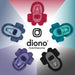 Diono® - Diono Cuddle Soft® 2-in-1 Head Support with Chest Pads (New model and colours)