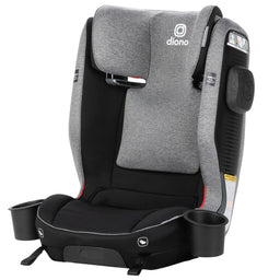 Diono® - Diono Monterey 6DXT SafePlus High-Back Car Booster Seat - Black Storm
