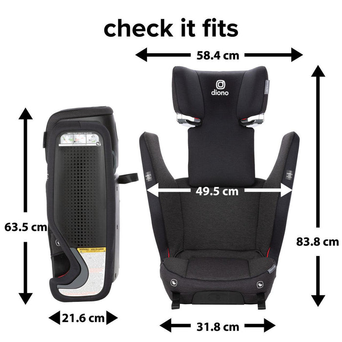 Diono® - Diono Monterey® 6XT SafePlus High-Back Car Booster Seat