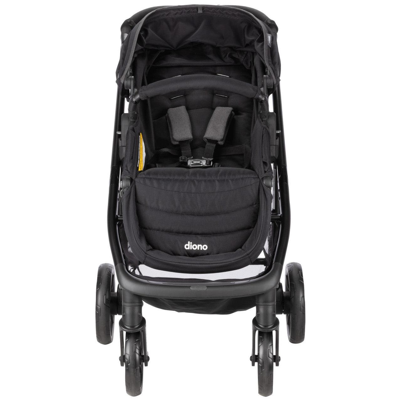 Diono® - Diono Quantum 4 Travel System 3-in-1 with LiteClik 30 R SafePlus Infant Car Seat and Base