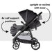 Diono® - Diono Quantum 4 Travel System 3-in-1 with LiteClik 30 R SafePlus Infant Car Seat and Base