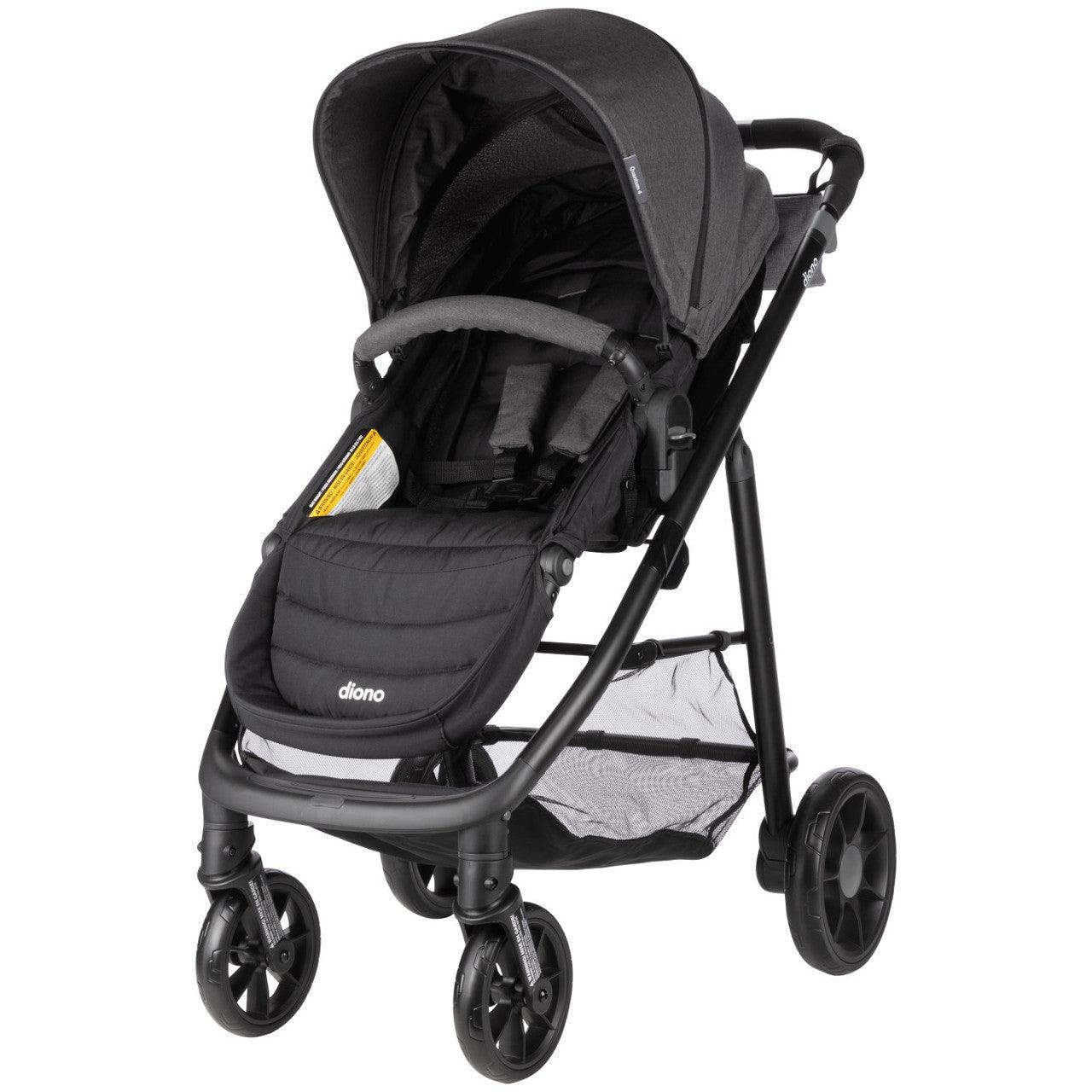 Diono® - Diono Quantum 4 Travel System 3-in-1 with LiteClik 30 R SafePlus Infant Car Seat and Base