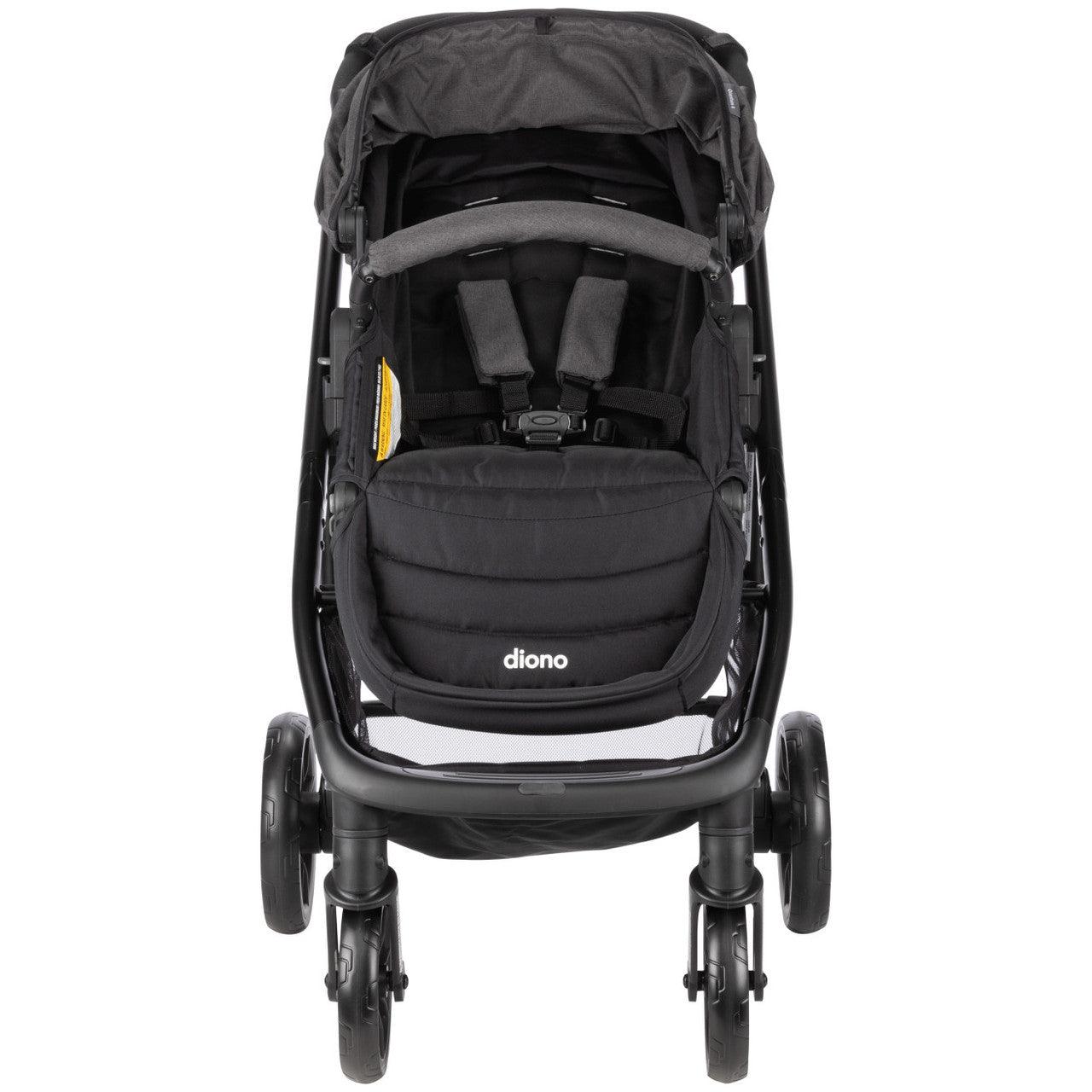 Diono® - Diono Quantum 4 Travel System 3-in-1 with LiteClik 30 R SafePlus Infant Car Seat and Base