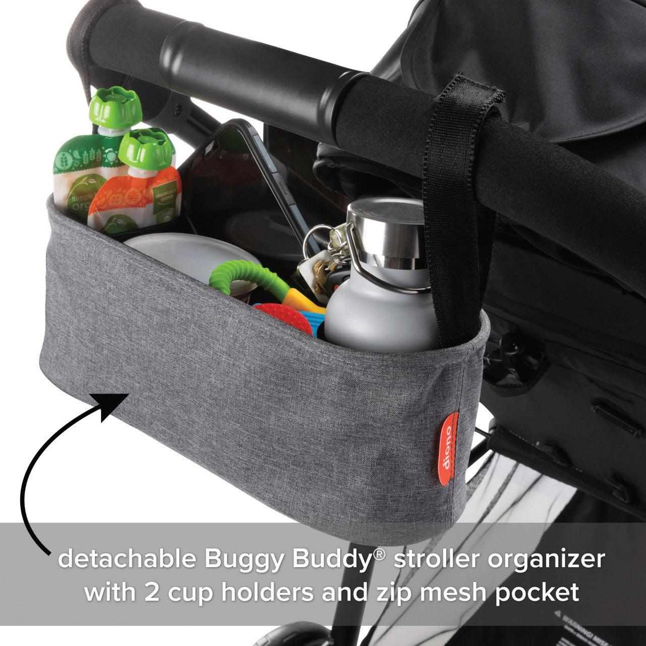 Diono® - Diono Quantum 4 Travel System 3-in-1 with LiteClik 30 R SafePlus Infant Car Seat and Base