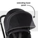 Diono® - Diono Quantum 4 Travel System 3-in-1 with LiteClik 30 R SafePlus Infant Car Seat and Base