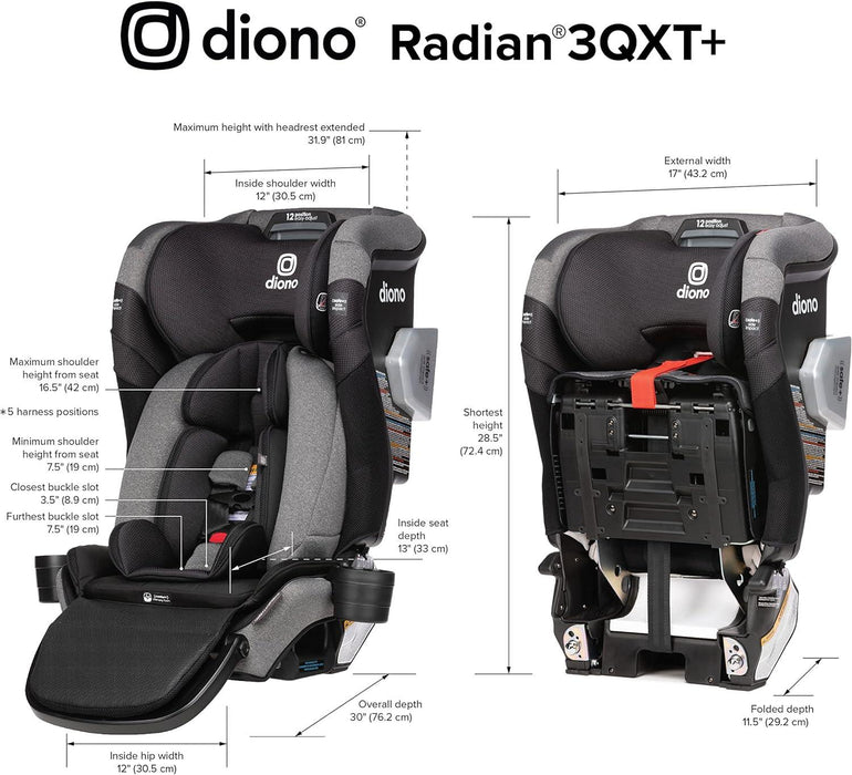 Diono Radian 3QXT FirstClass SafePlus Goldtex