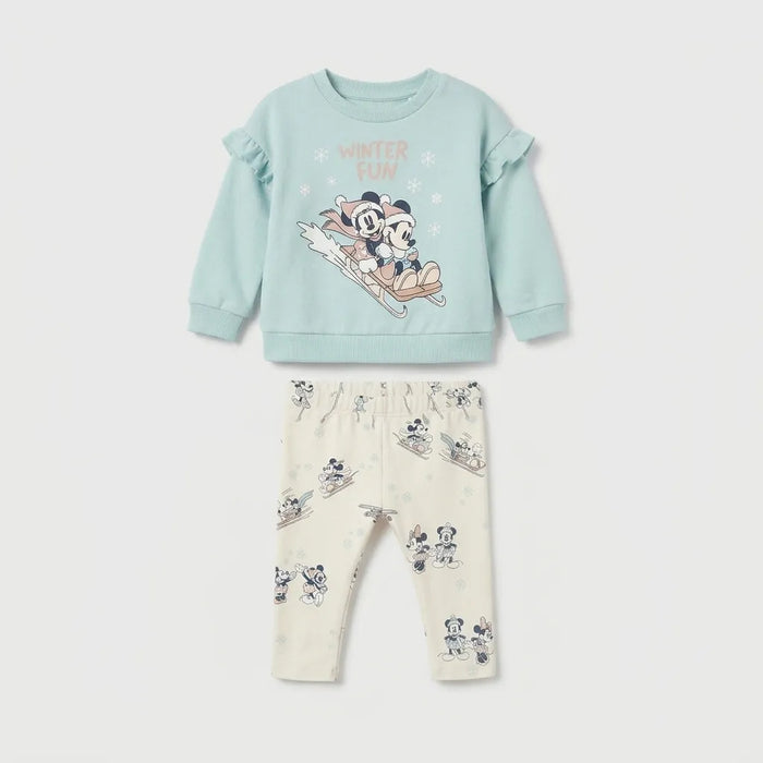 Ensemble aqua Minnie Disney (0 à 24m)