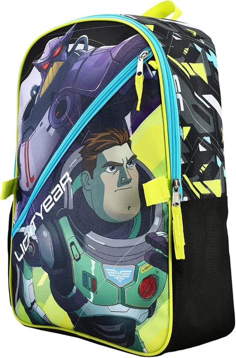Disney Pixar® Buzz Lightyear and Emperor Zurg Kids 5-Piece Backpack and Lunch Bag Set