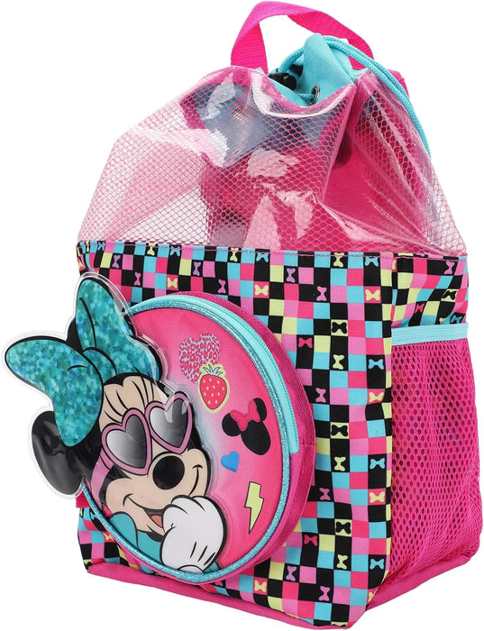 Disney® Minnie Mouse Youth 3-Piece Drawstring Backpack Set